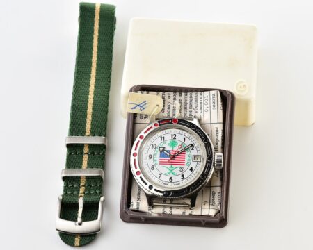 TIME CAPSULE: Soviet Vostok Amphibia OPERATION DESERT SHIELD mechanical watch with automatic self-winding movement - New Old Stock(NOS)!