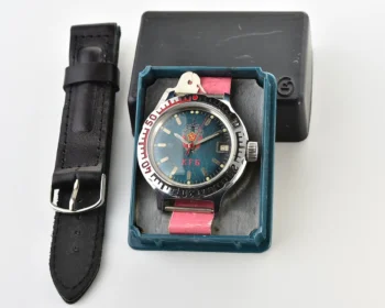 Excellent Vostok Amphibia KGB with automatic self winding movement with box