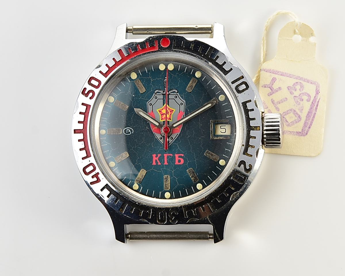 Excellent Vostok Amphibia KGB with automatic self winding movement with box
