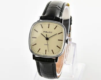 Soviet Poljot watch with quartz movement