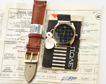 TIME CAPSULE: Soviet Poljot watch with quartz movement - New Old Stock (NOS)!