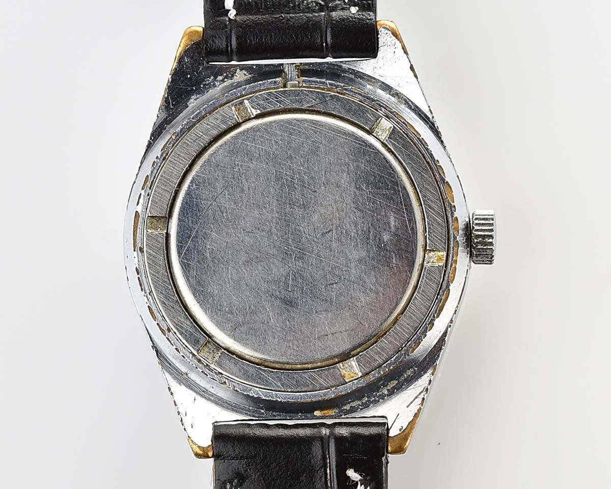 Raketa vintage mechanical wrist watch with double calendar