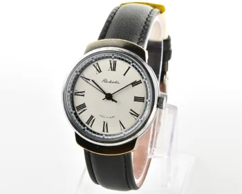 Soviet Raketa vintage mechanical watch with roman numerals