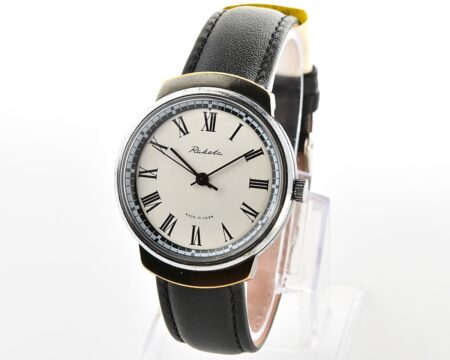 Soviet RAKETA vintage mechanical watch with roman numerals