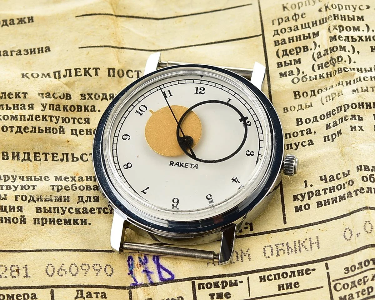 TIME CAPSULE: Raketa Copernicus Soviet vintage mechanical watch - New Old Stock (NOS)!