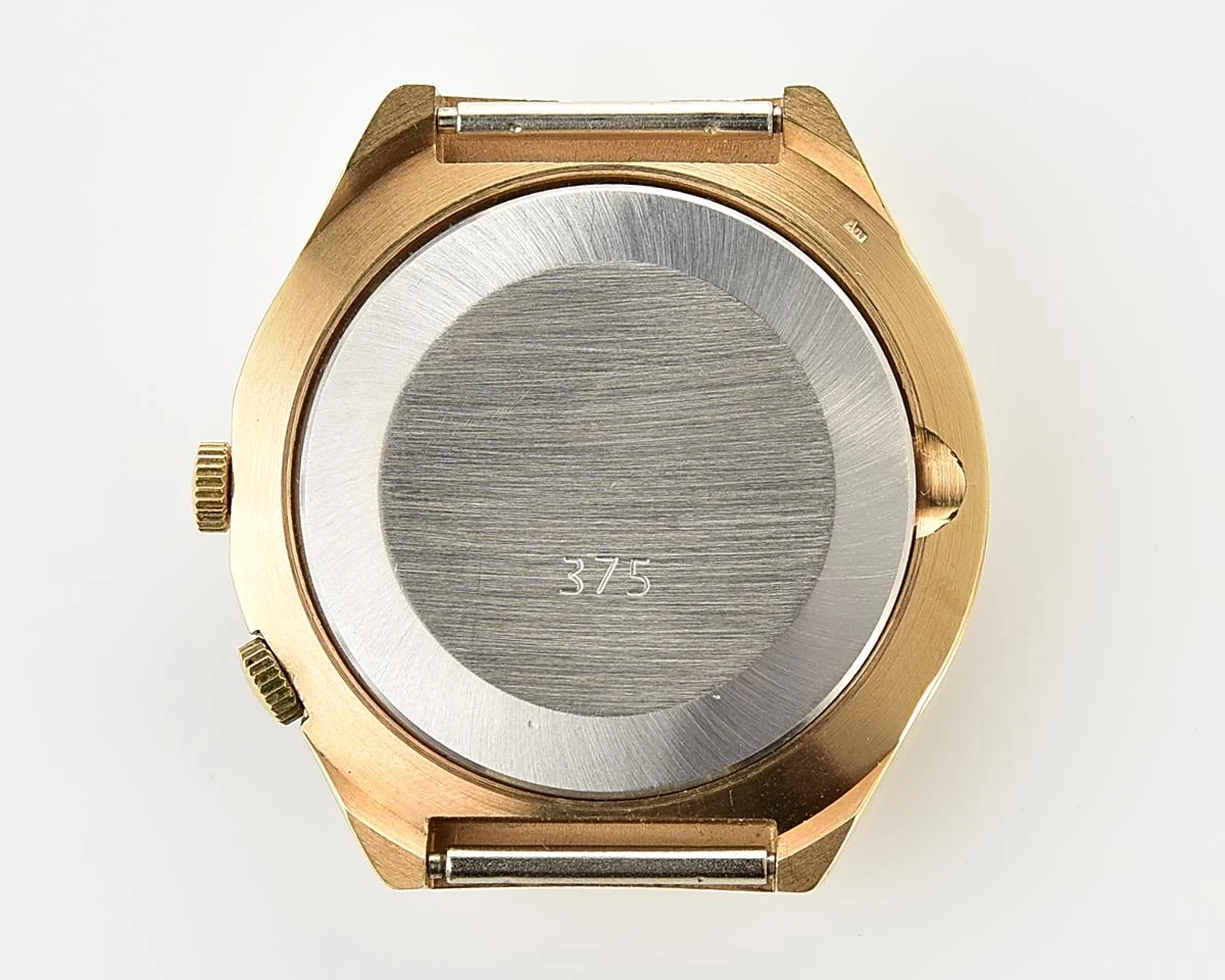 TIME CAPSULE: Vintage Soviet Raketa gold-plated perpetual calendar watch – New Old Stock (NOS)!