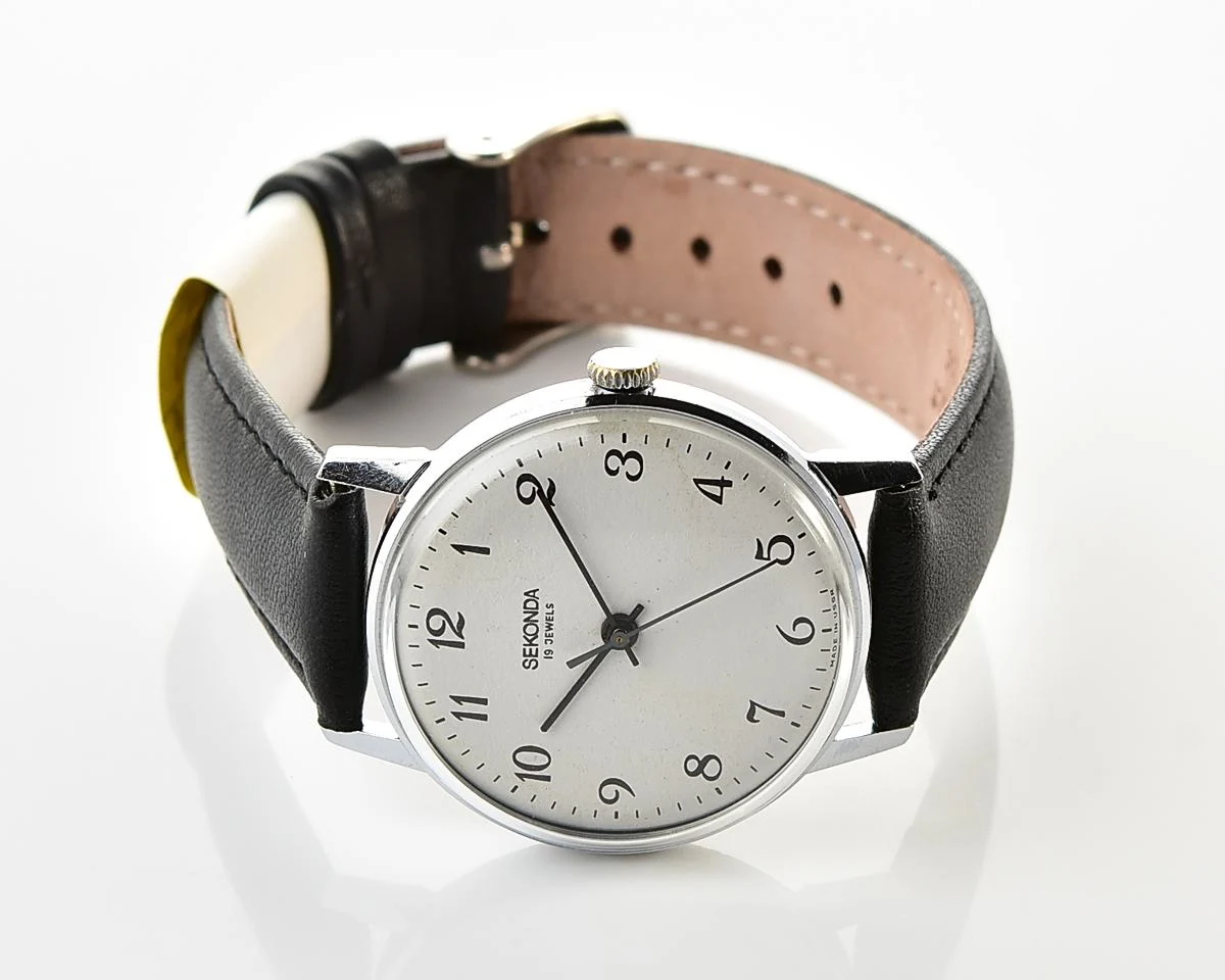 Soviet Sekonda vintage mechanical wristwatch