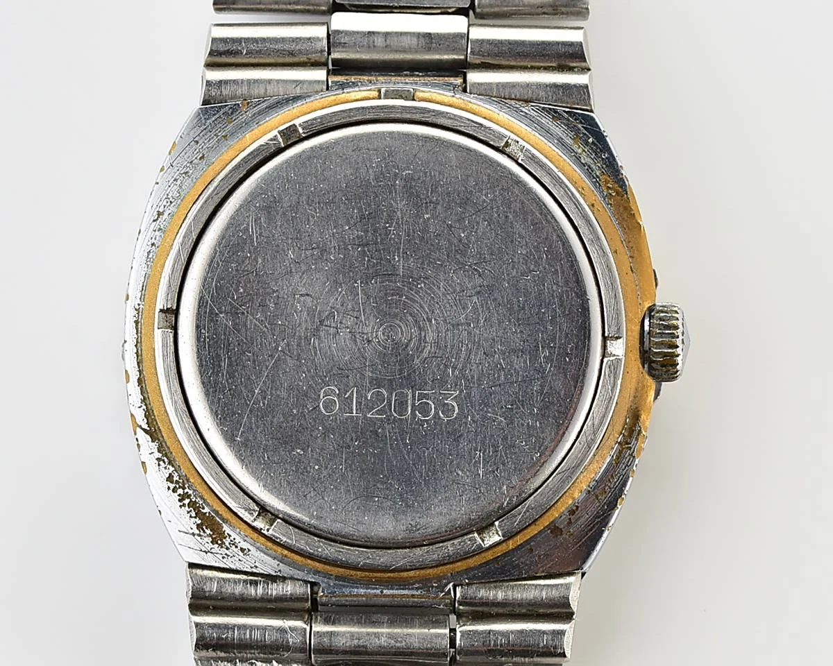 Large Soviet Slava Goroda (Cities) quartz watch