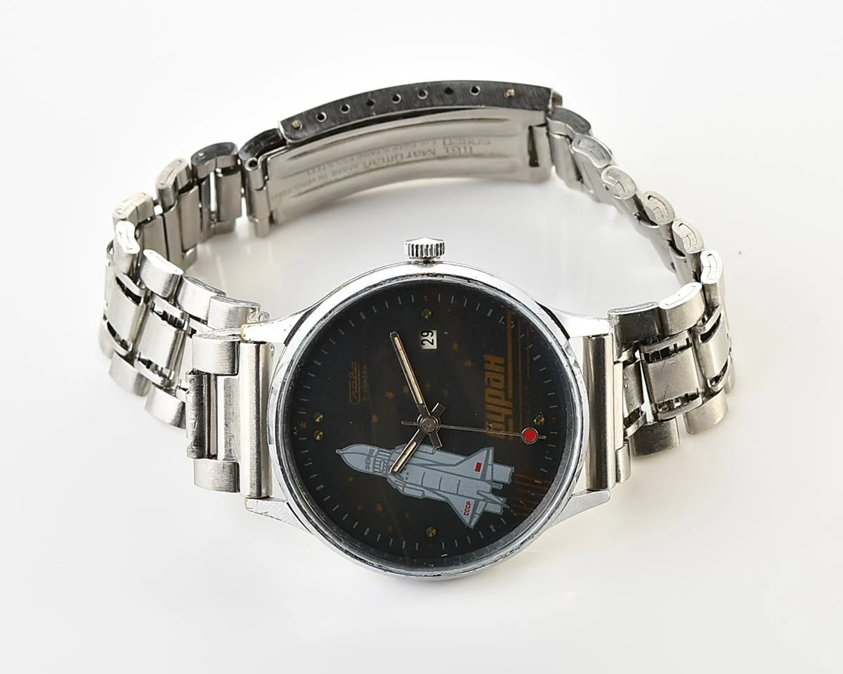 Slava Buran mechanical vintage watch – relic of Soviet space exploration era!