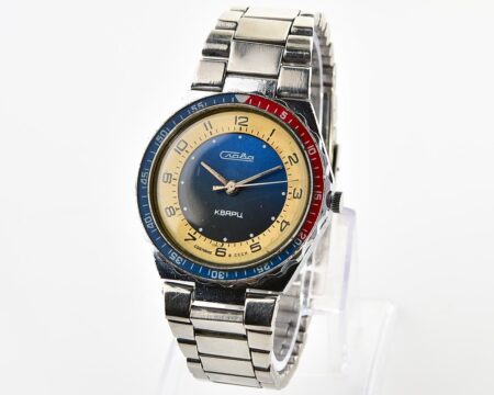 Automatic soviet SLAVA PEPSI with quartz movement