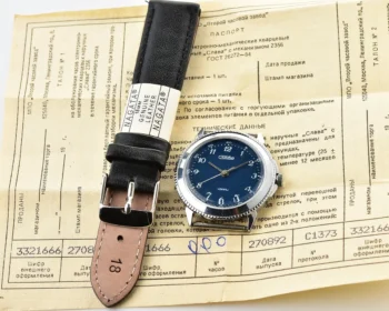 TIME CAPSULE: Soviet Slava with quartz movement – New Old Stock (NOS)!