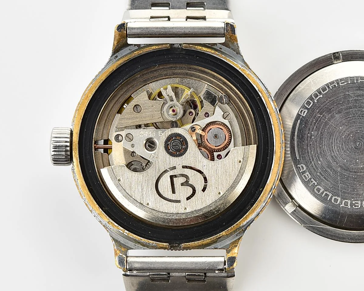 Vostok Amphibia watch with automatic self winding movement