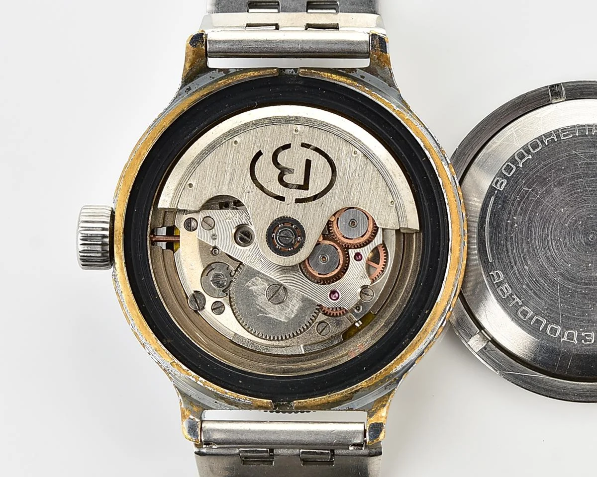 Vostok Amphibia watch with automatic self winding movement