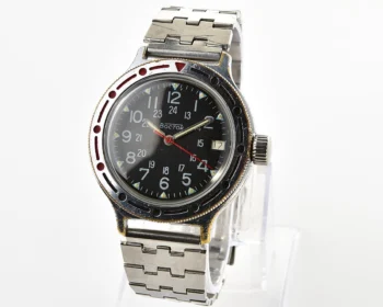 Vostok Amphibia watch with automatic self winding movement