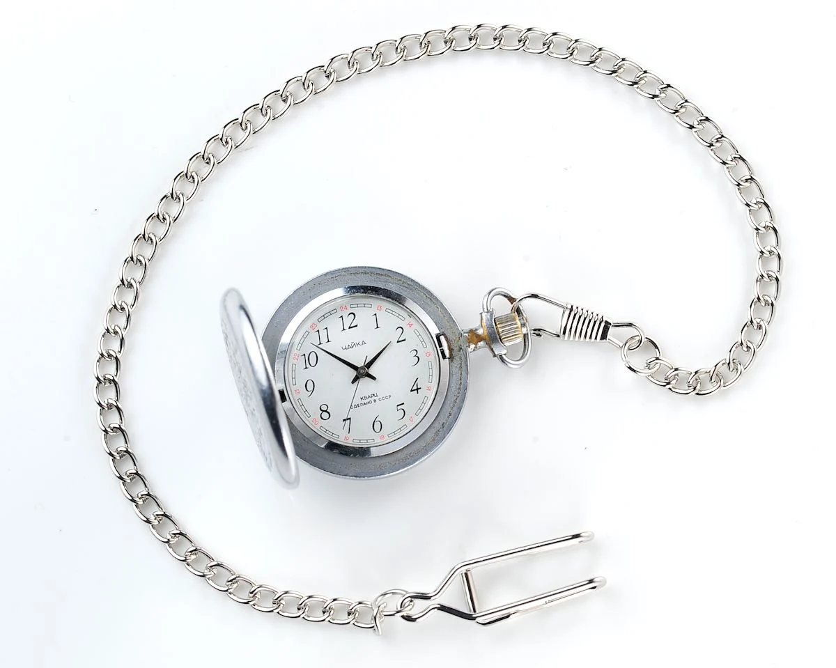 Soviet Chaika quartz pocket watch