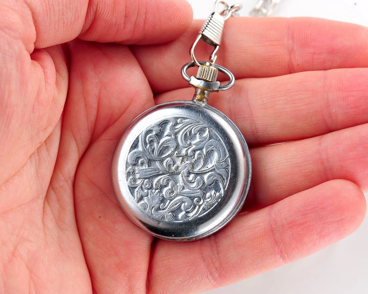 Soviet Chaika quartz pocket watch