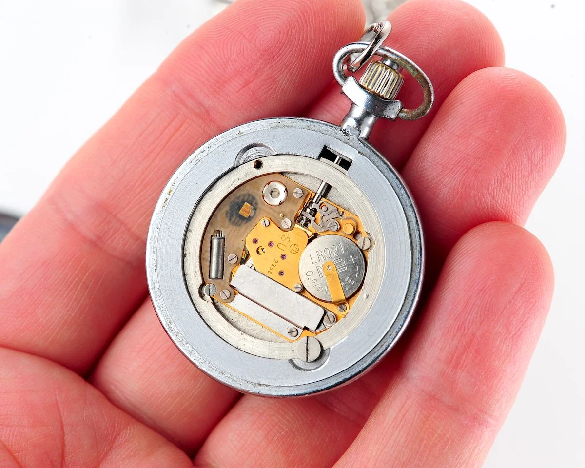Soviet Chaika quartz pocket watch