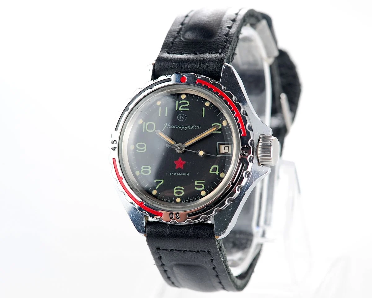Excellent Vostok Komandirskie limited series watch - "Zakaz MO CCCP"!