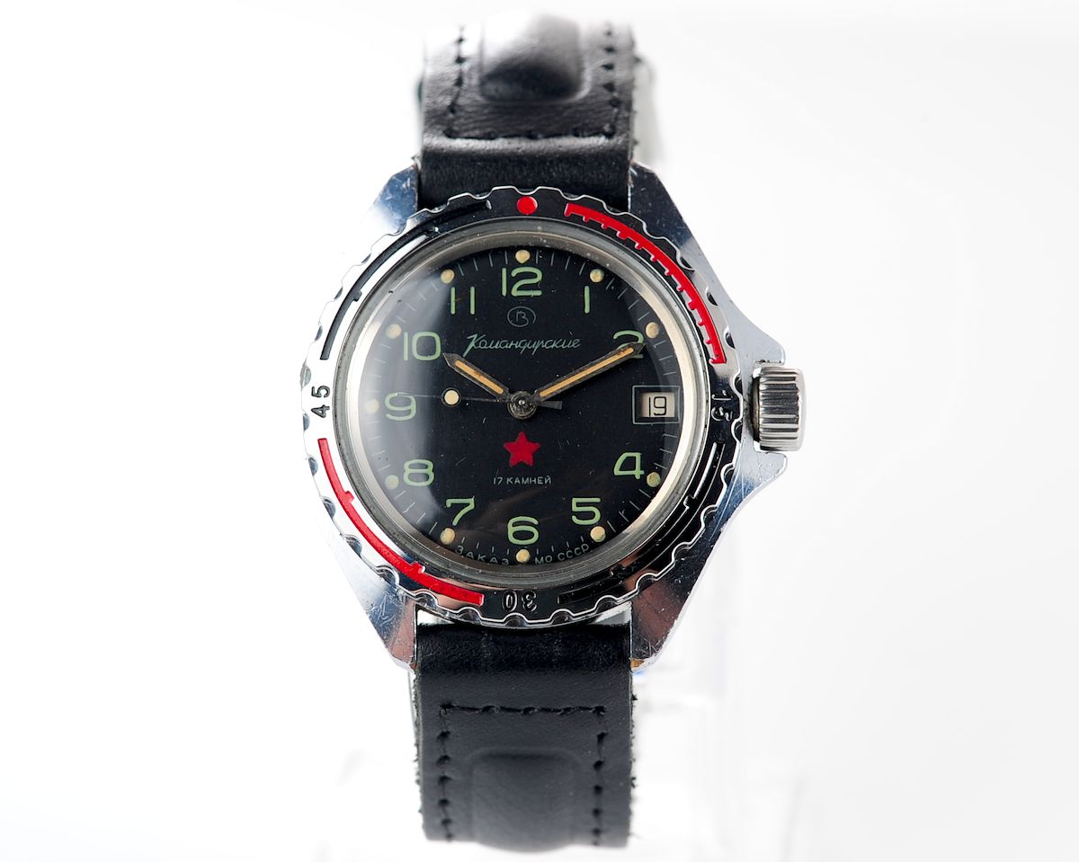 Excellent Vostok Komandirskie limited series watch - "Zakaz MO CCCP"!