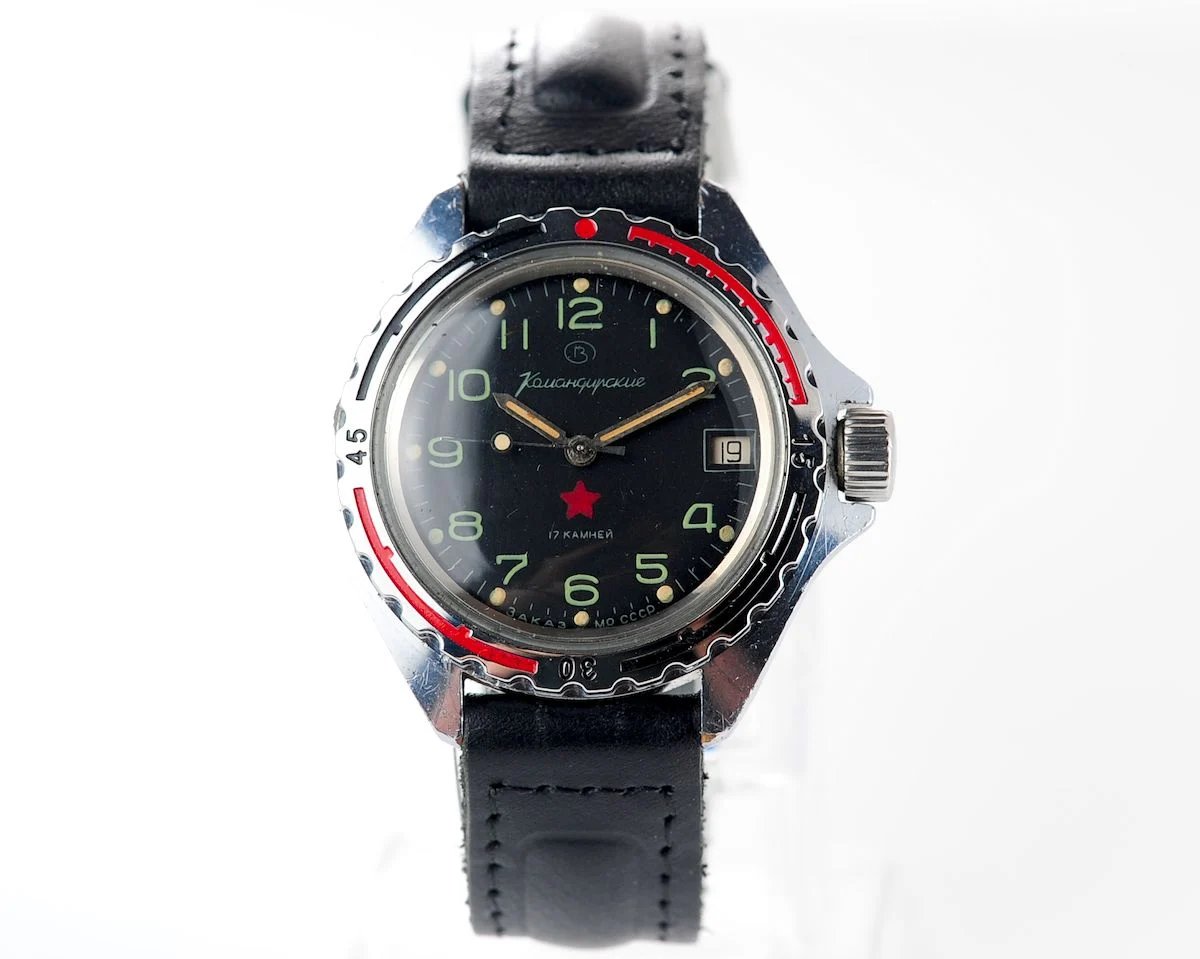 Excellent Vostok Komandirskie limited series watch - "Zakaz MO CCCP"!