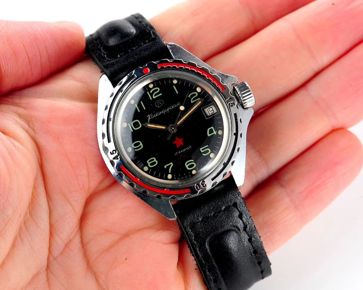 Excellent Vostok Komandirskie limited series watch - "Zakaz MO CCCP"!