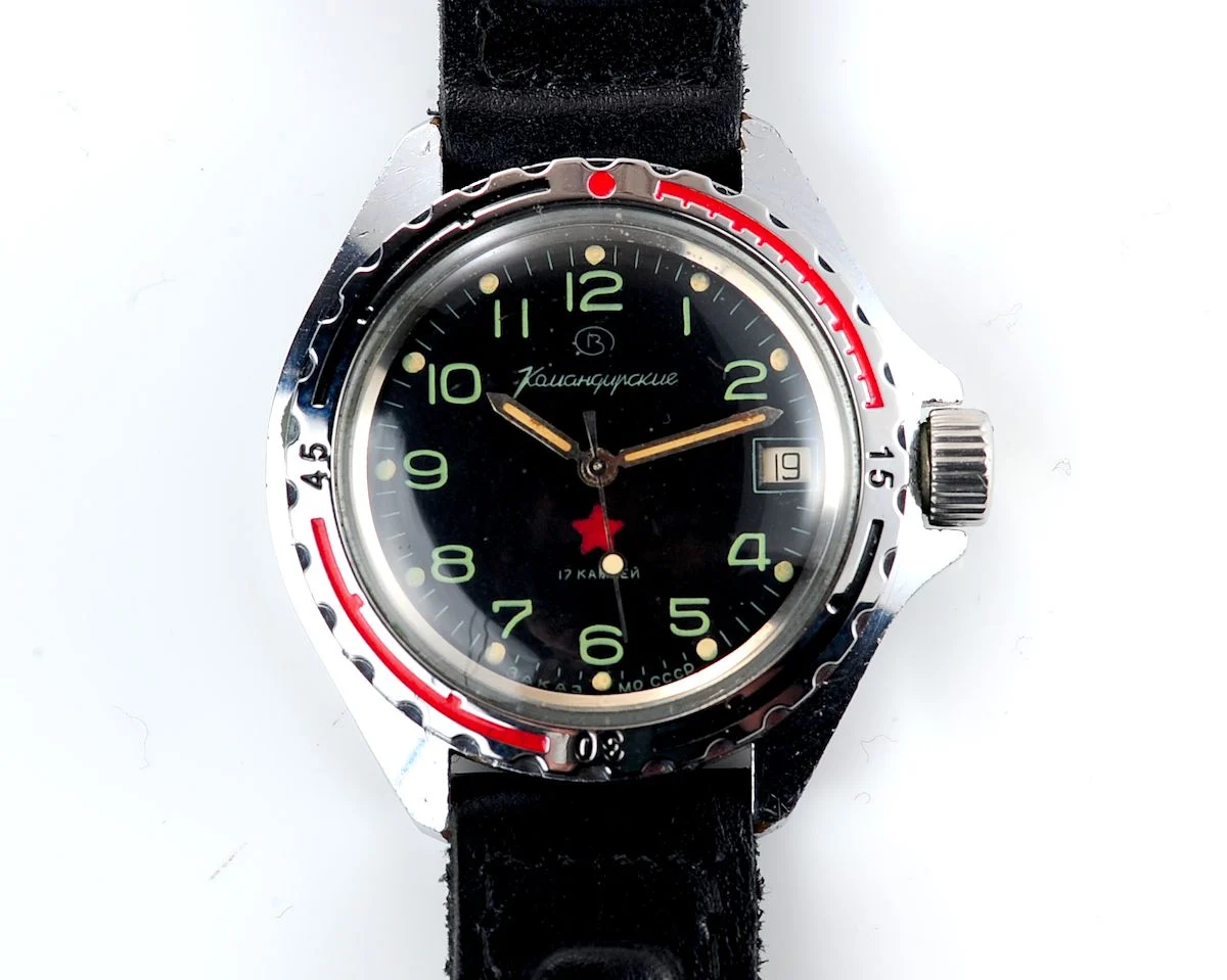 Excellent Vostok Komandirskie limited series watch - "Zakaz MO CCCP"!