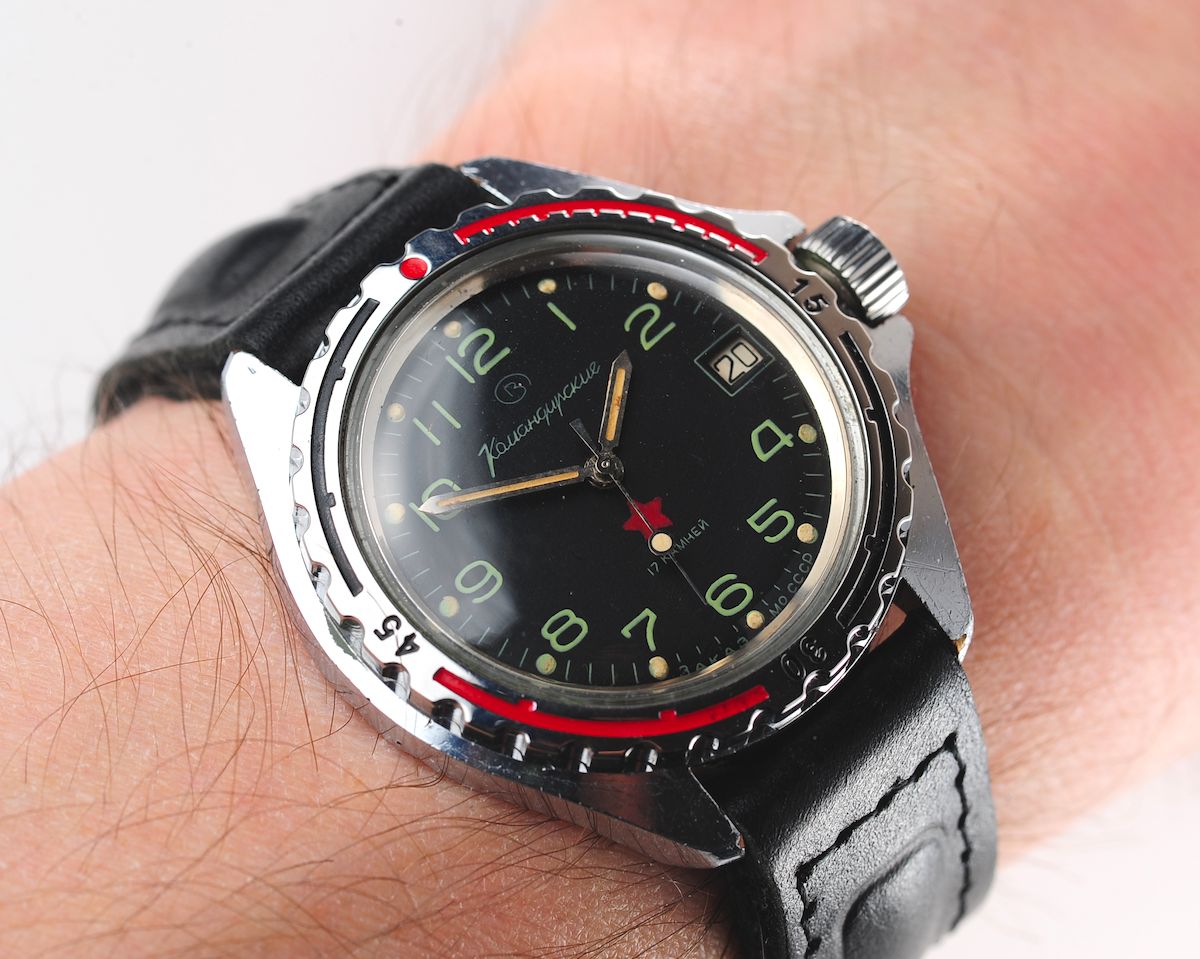 Excellent Vostok Komandirskie limited series watch - "Zakaz MO CCCP"!