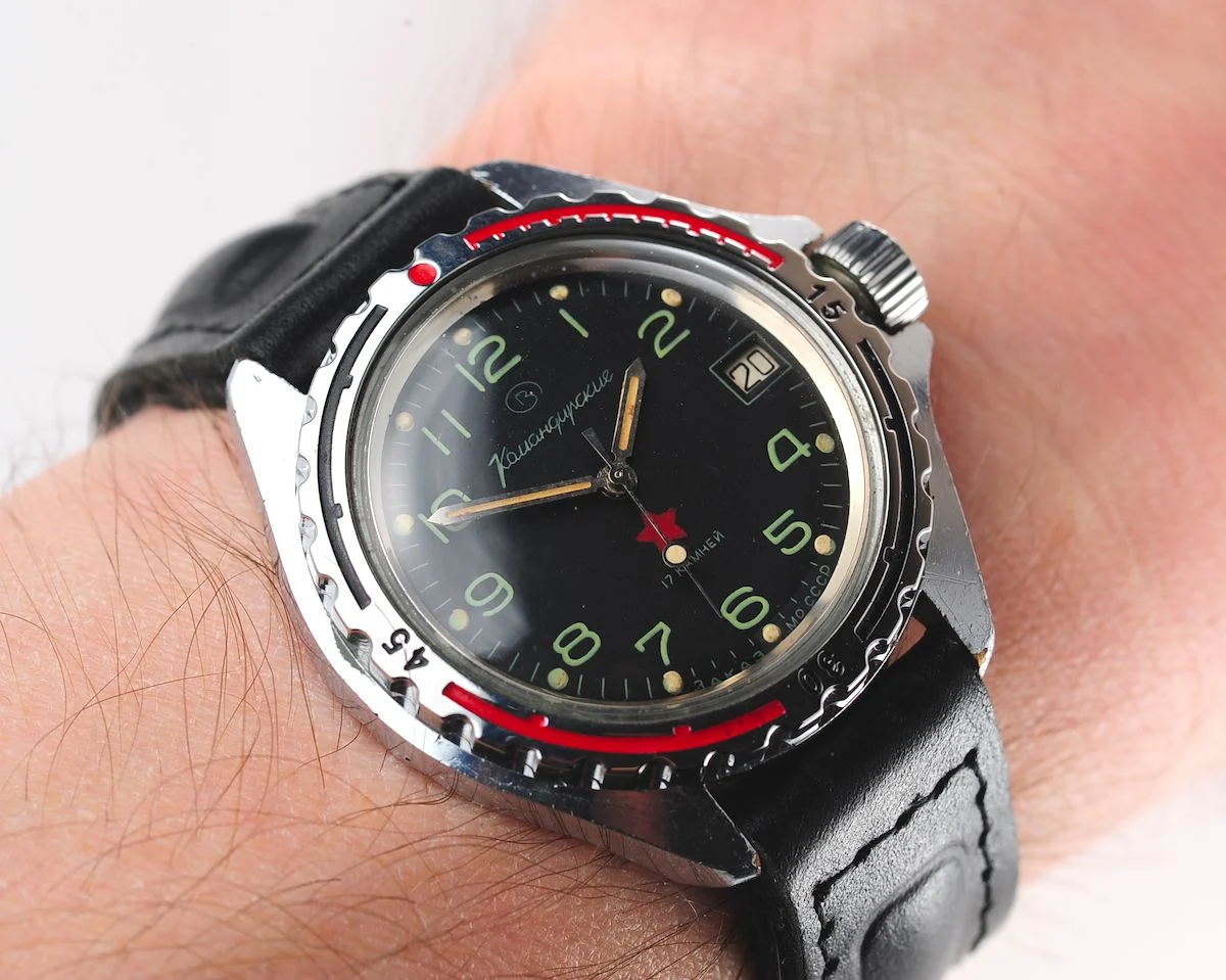 Excellent Vostok Komandirskie limited series watch - "Zakaz MO CCCP"!