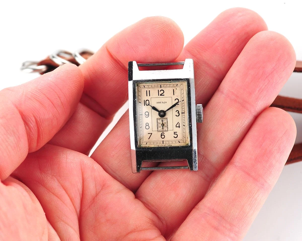 Rare: Zvezda vintage Soviet wristwatch, from the 2nd State Precision Jewel Factory (TTK-2), 4th quarter of 1952!