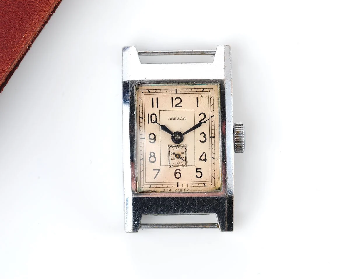 Rare: Zvezda vintage Soviet wristwatch, from the 2nd State Precision Jewel Factory (TTK-2), 4th quarter of 1952!