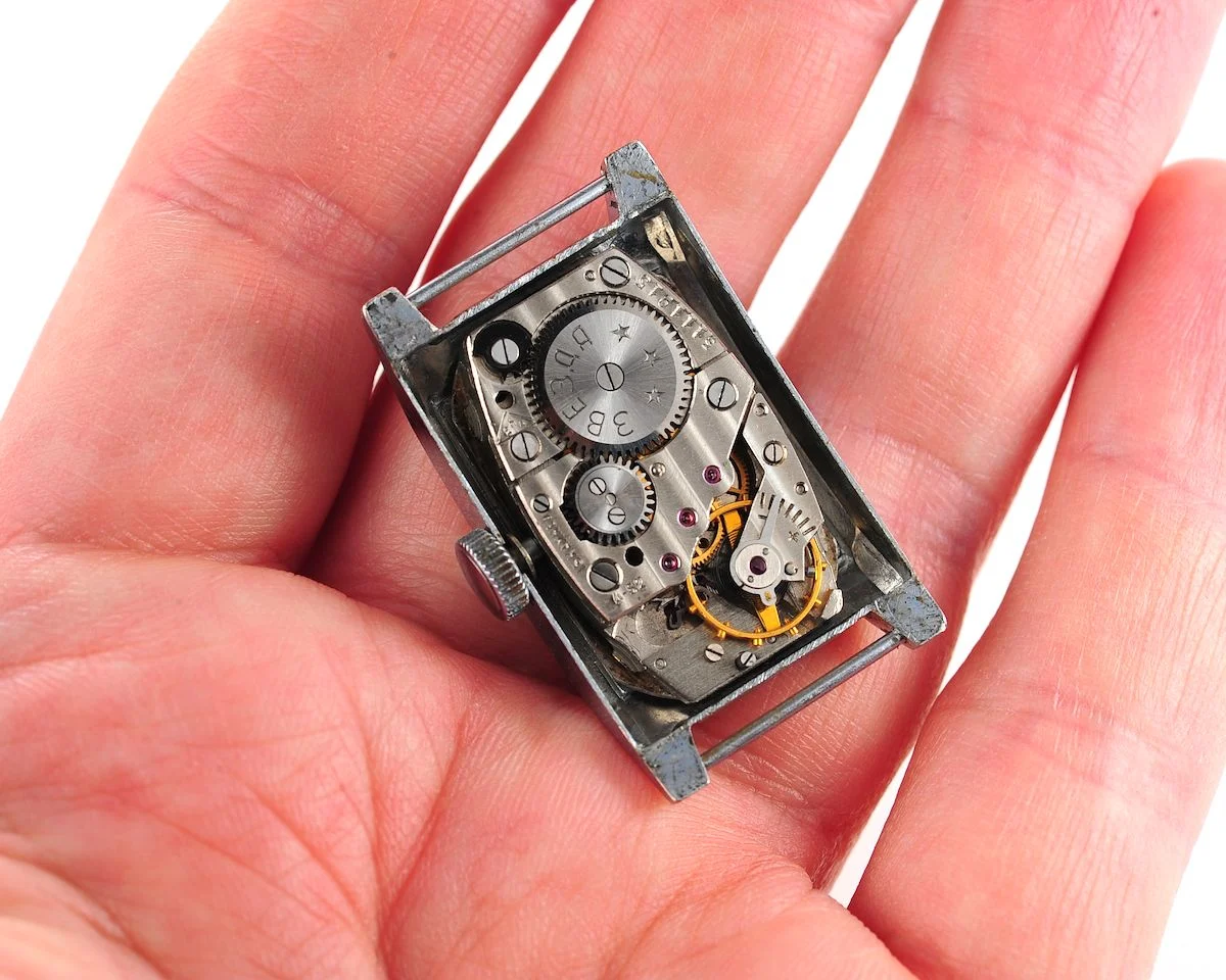 Rare: Zvezda vintage Soviet wristwatch, from the 2nd State Precision Jewel Factory (TTK-2), 4th quarter of 1952!