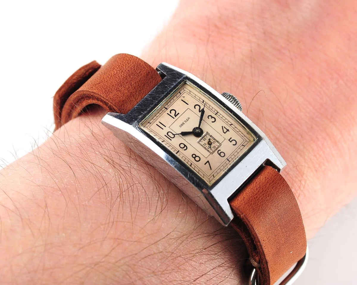 Rare: Zvezda vintage Soviet wristwatch, from the 2nd State Precision Jewel Factory (TTK-2), 4th quarter of 1952!