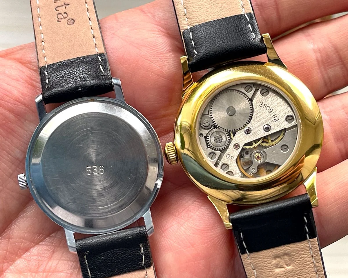 Large Raketa Copernicus wristwatch with 2609.HA Soviet mechanical movement