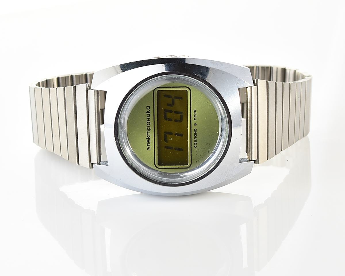 Early soviet USSR vintage digital watch Electronika 5 3049 (B6-02)