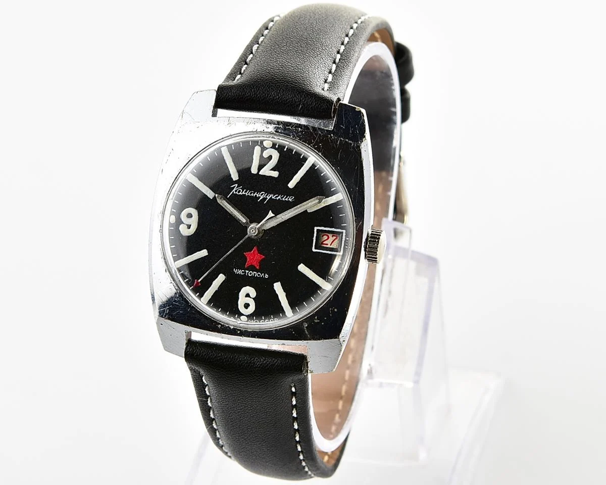 Soviet Vostok Komandirskie mechanical watch - Zakaz MO CCCP!