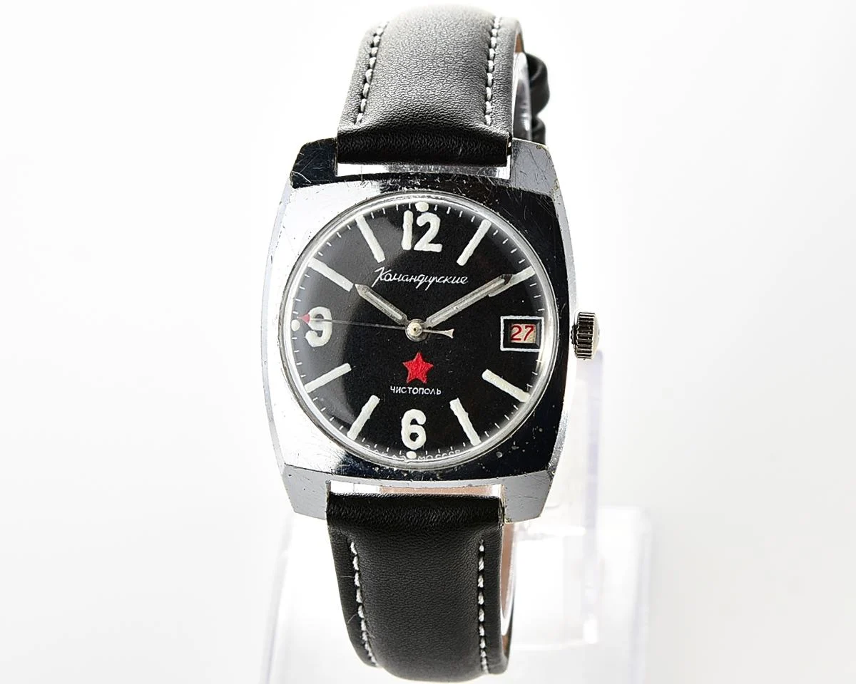 Soviet Vostok Komandirskie mechanical watch - Zakaz MO CCCP!