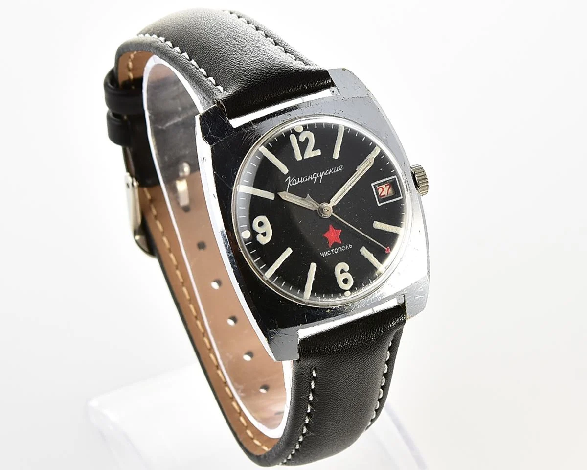 Soviet Vostok Komandirskie mechanical watch - Zakaz MO CCCP!