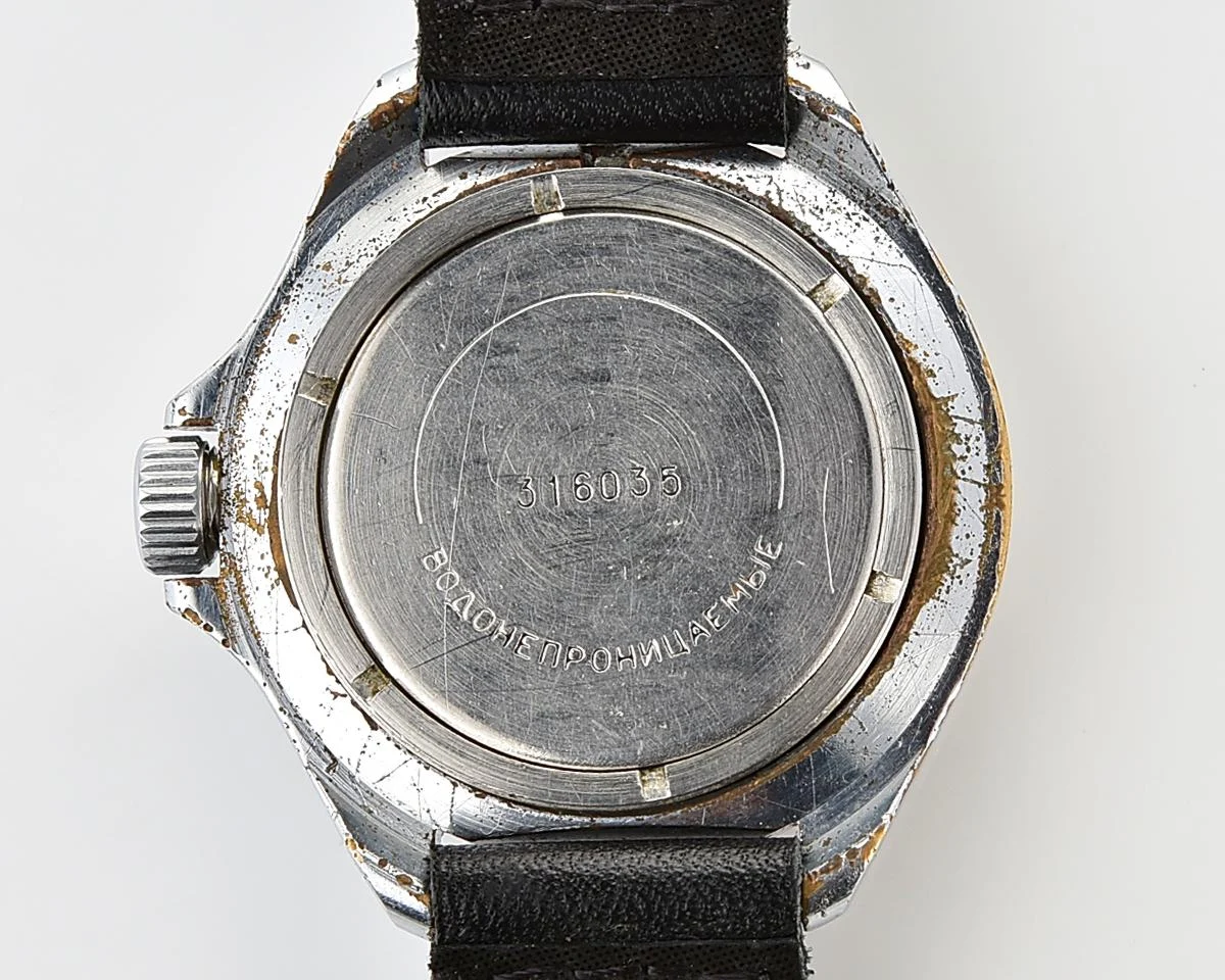 Soviet Vostok Komandirskie Tank mechanical wristwatch