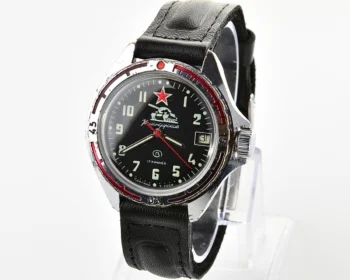 Soviet Vostok Komandirskie Tank mechanical wristwatch