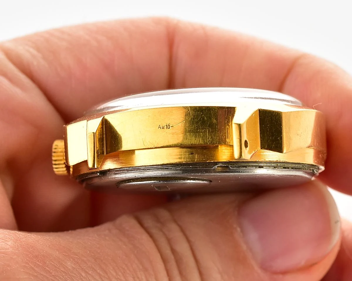 Rare Soviet vintage watch Luch with electro-mechanical hybrid 3045 movement!