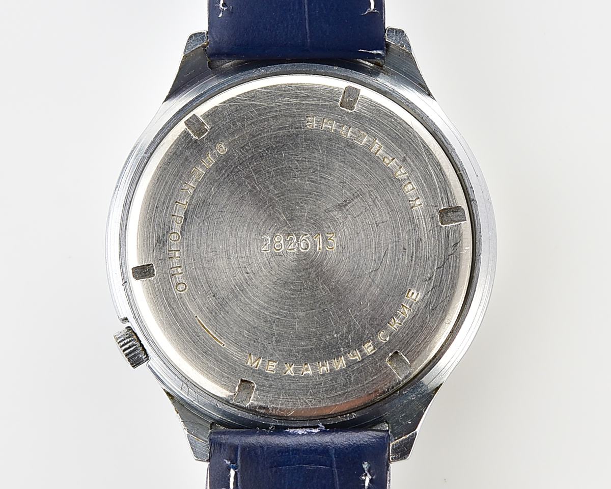 Rare soviet vintage watch LUCH with electro-mechanical hybrid 3055 movement