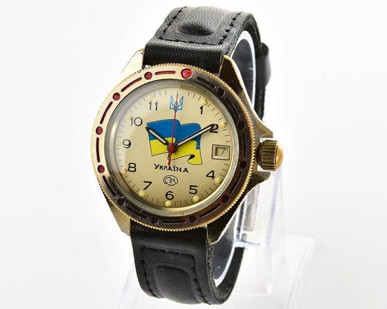 Vostok Komandirskie watch with flag of 🇺🇦UKRAINE!