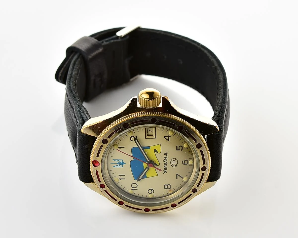 Vostok Komandirskie watch with flag of 🇺🇦Ukraine!