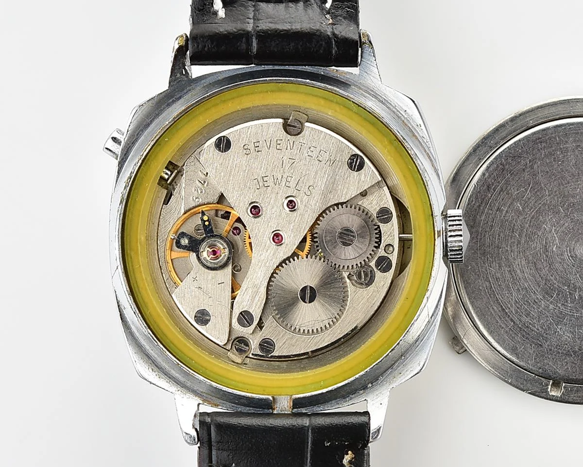 Large Poljot vintage mechanical watch