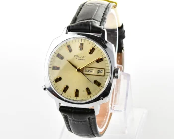 Large Poljot vintage mechanical watch