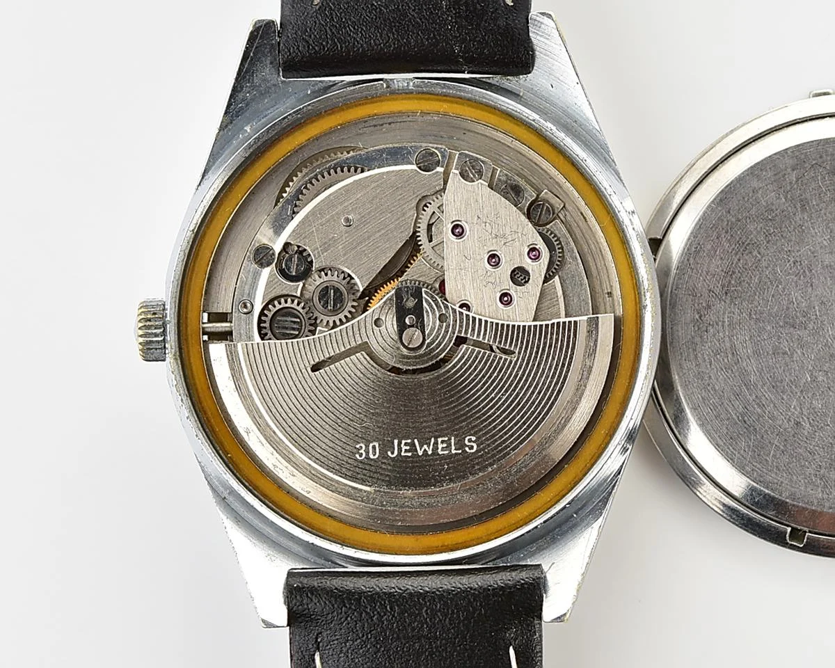 Soviet Poljot Soviet mechanical watch with automatic self-winding 30 jewels movement