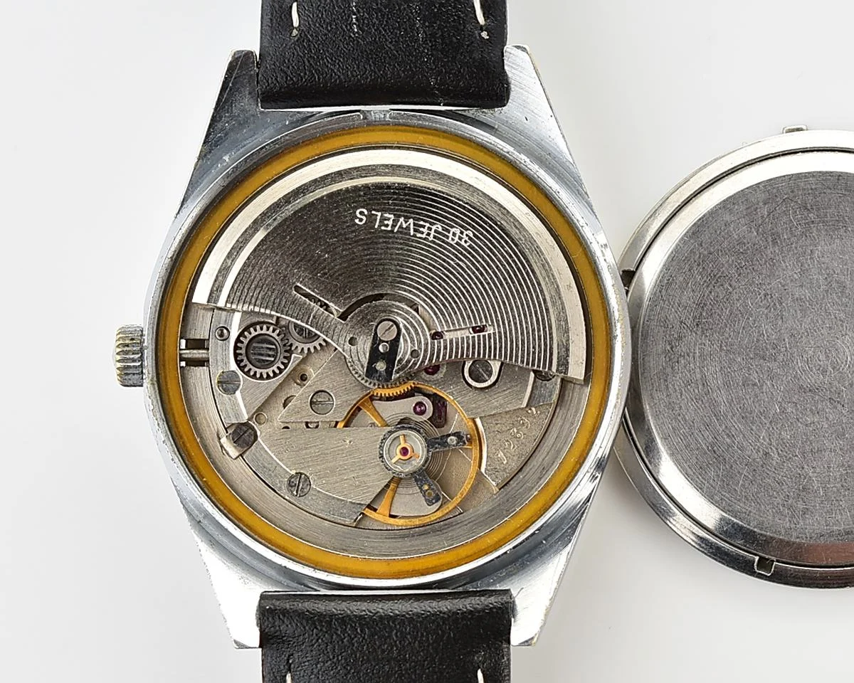 Soviet Poljot Soviet mechanical watch with automatic self-winding 30 jewels movement