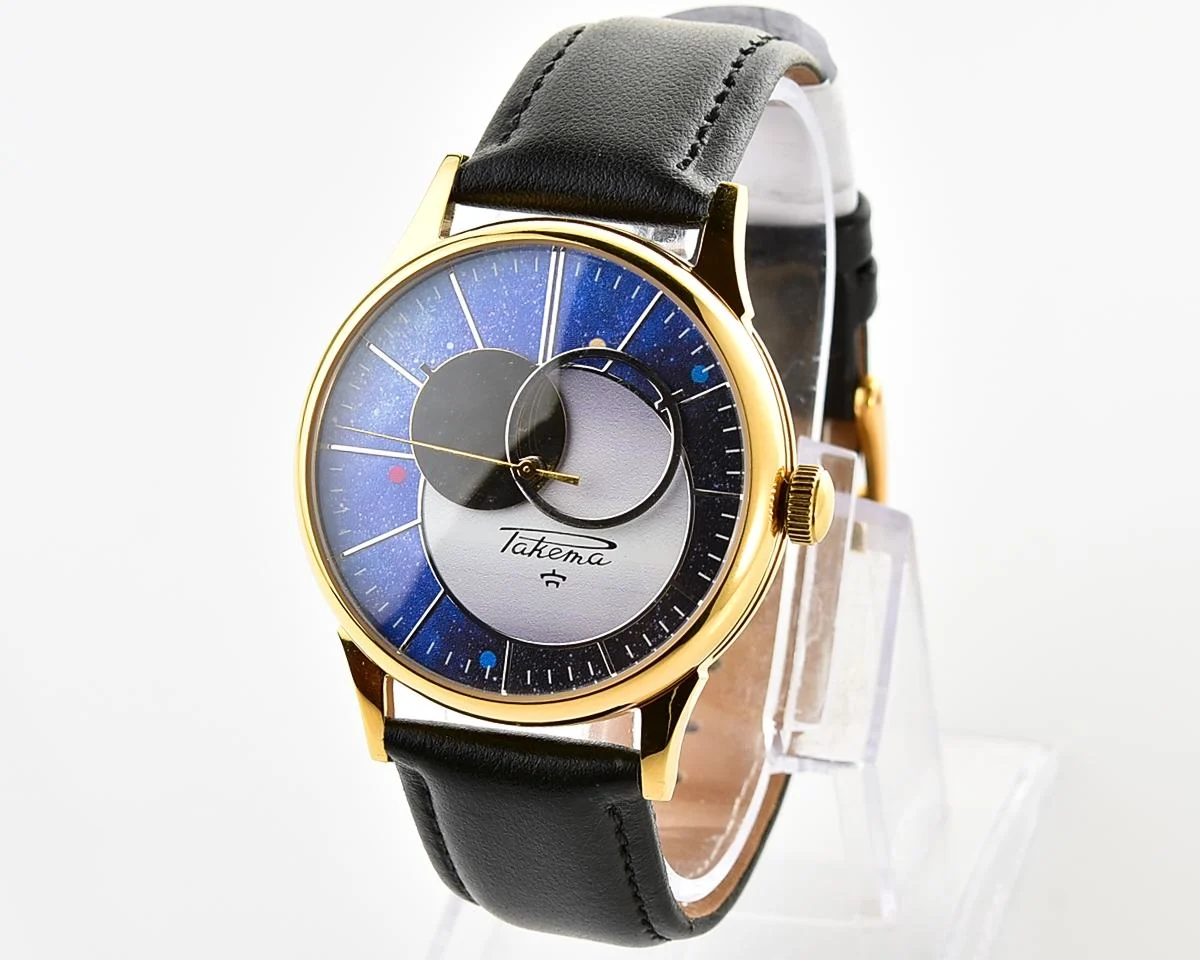 Large Raketa Copernicus wristwatch with 2609.HA Soviet mechanical movement