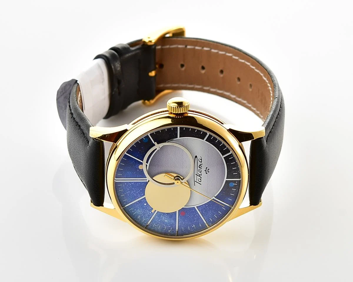 Large Raketa Copernicus wristwatch with 2609.HA Soviet mechanical movement
