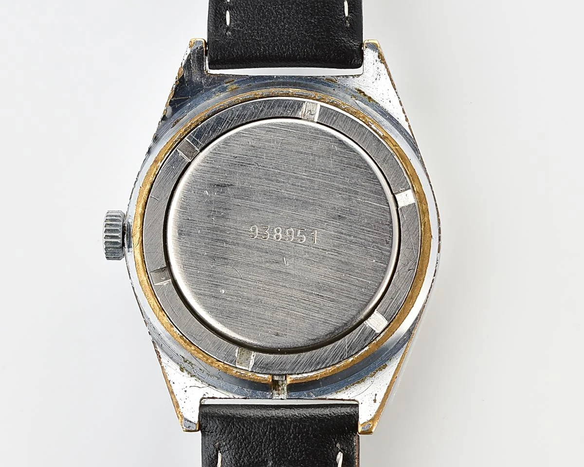 Raketa vintage mechanical wrist watch with double calendar